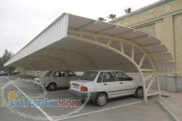 ساخت پارکینگ سایبان سقف کاذب-(گرگان)