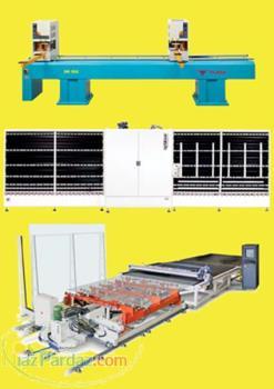 ماشین آلات تولید درب و پنجره دوجداره - UPVC