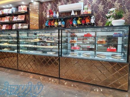 یخچال قنادی مدل شیشه تخت شرکت شیلا