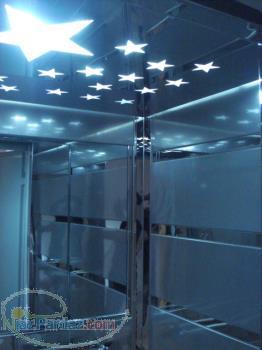 تزئينات داخلي كابين آسانسوردرمحل