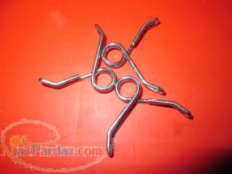 تولیدفنرپرچ لنت جلو 405 پد صداگیروسیم سنور هشدار دهنده لنت جلو 405 وسنسور هشداردهنده لنت جلو پراید