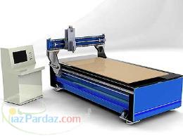 فرز سی ان سی دورکن لبه چسبان پرس وکیوم پرس لمینیت پرس ملامینه رول پرس