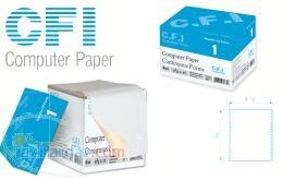 کاغذ کامپیوتر CFI Computer Paper فرم پیوسته 1 نسخه