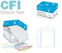 cfi computer paper کاغذ کامپیوتر فرم پیوسته 4 نسخ