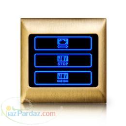 پرده برقی ریموت دار مناسب برای هتل ها و منازل