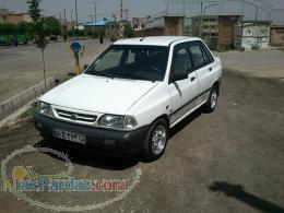 پراید سفید صبا دوگانه سوز