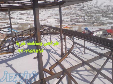 2-021ساخت ونصب خرپا ,وشیروونی سقف ویلا09301959596