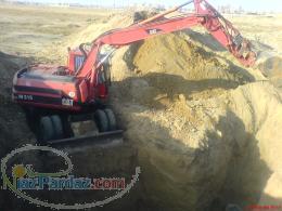 بیل مکانیکی چرخ لاستیکی کاتر پیلار m315