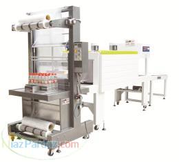 دستگاه بسته بندی شرینگ پک و دوخت نیمه اتوماتیک برای بسته بندی انواع بطری sm6540 (شادمهر)