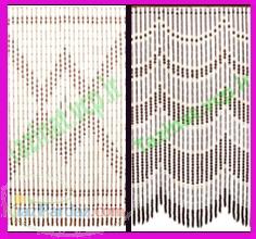 پرده چوبی  پرده آویز چوبی