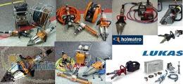تجهیرات امداد هیدرولیک هولماترو (holmatro) و وبر (WEBER) و لوکاس (LUKAS)