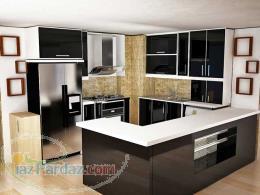 طراحی سه بعدی اشپزخانه با 3d max