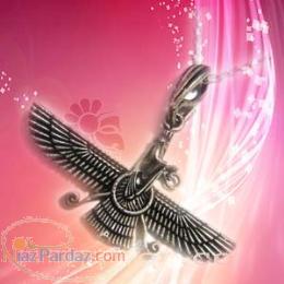 گردنبند فروهر نقره