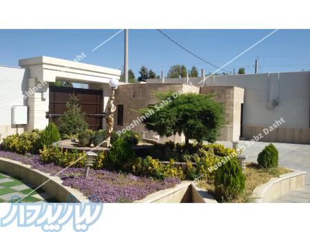 طراحی محوطه و فضای سبز ویلایی مدرن در مشهد تهران شمال