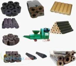 ماشین تبدیل خاک اره به زغال 