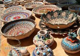 فروش انواع صنایع دستی و سفال لالجین