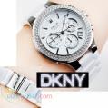 فروش یک عدد ساعت مچی زنانه DKNY 4985 Ceramic ( آکبند )
