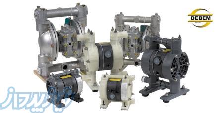 پمپ دیافراگمی بادی اسید و حلال Pneumatic Diaphragm Pumps