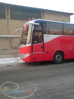 فروش اتوبوس بین شهری اسکانیا مدل بهمن 1386 فوق العاده سالم