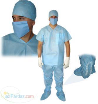 البسه یکبار مصرف و پارچه ای بیمارستان