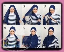 آموزش کامل تصویری بستن روسری و شال