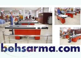 میز صندوق با نوار نقاله میز صندوق ثابت نوار نقاله