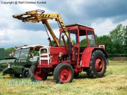 تراكتور روماني با بيل پاكت لودوي