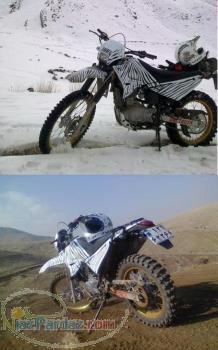 موتور سيكلت روان - متين - 200 cc - تريل