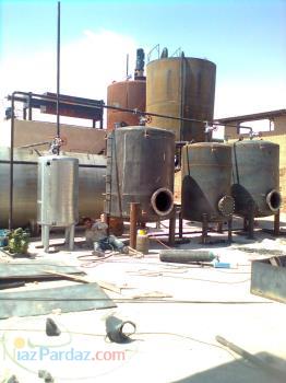 ساخت انواع مخازن ذخیره سوخت و مواد نفتی