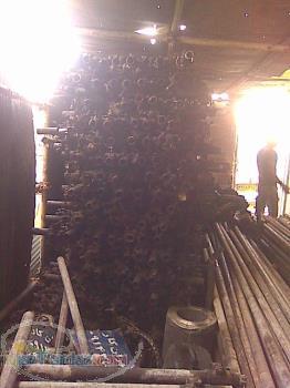 فروش لوله داربست 17 5 کیلویی خرد شده25هزار تومان 