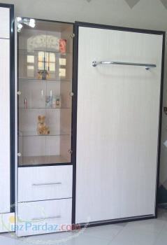 تختخواب تاشو mdf براق 