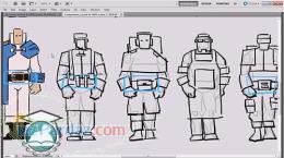 آموزش طراحی کاراکترها در Photoshop 