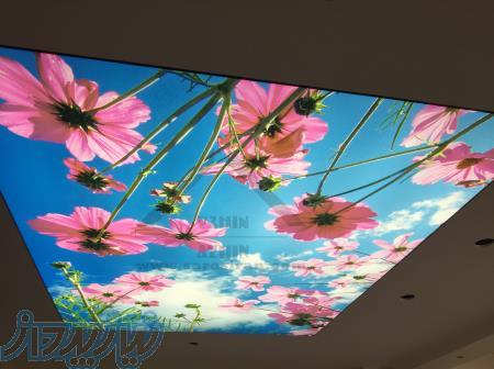 سقف کشسان با فیبر نوری سواروسکی