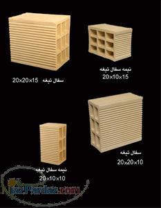 فروش انواع آجر سفال - انواع تیغه 10 و 15