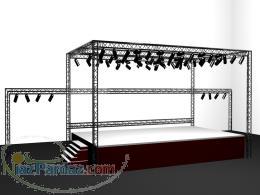 نصب وکرایه اسپیس فرم اجرای غرفه تبلیغات محیطی