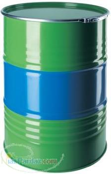 بشکه پلاستیکی درب باز با درب و قیچی 