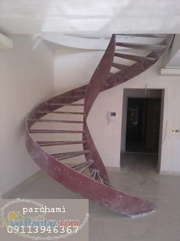 طراحی و ساخت پله 