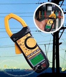 فروش انواع مولتی متر AC DC و کلمپ آمپرمتر(آمپر متر انبری) Clamp meter