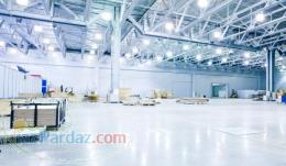 تعمیر روشنایی داخل سوله و محیط های ورزشی 