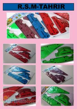 تولید کننده انواع خط کش ژله ای 