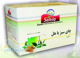 چای سبز و هل