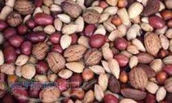 بادام _ گردو _ فتدق _ پسته _ نخود و کشمش ولوبیا _ شیره انگور _ کمه _ کشک _ انواع آرد