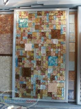 تولید کننده تایل های شیشه ای دست ساز و اجرای بلوک شیشه ای