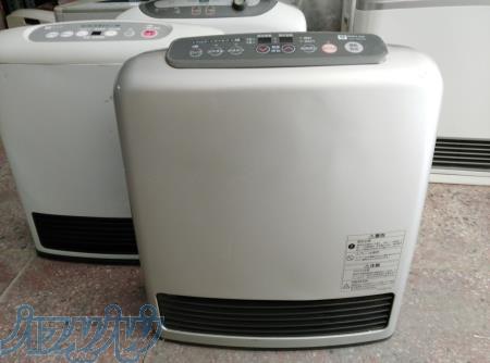 بخاری گازی برقی فن دار ژاپنی