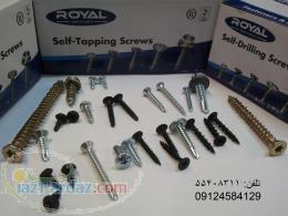 پيچ کناف و پیچ شیروانی سر مته  تايواني