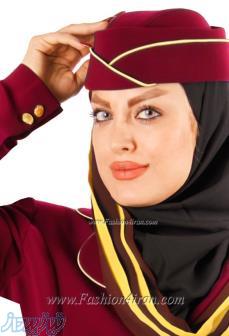 تولید انواع کلاه مهمانداری و کلاه آژانس مقنعه فرم