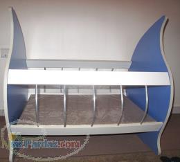 فروش تخت و گهواره Mdf نوزادی 