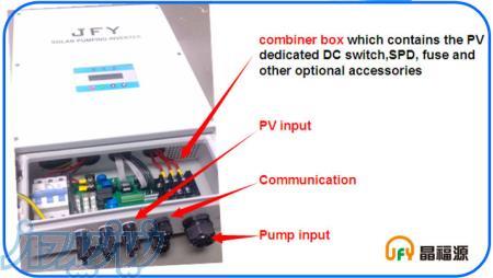اینورتر پمپ خورشیدی jfyسری spring1500sla
