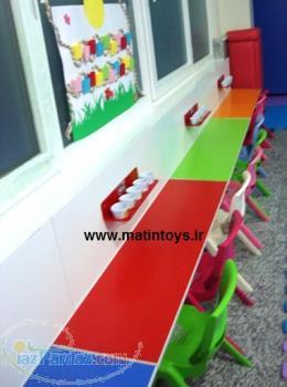 میز و صندلی مهدکودک و نیمکت پیش دبستانی در مشهد و تهران