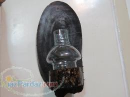 جا شمعی چوبی 